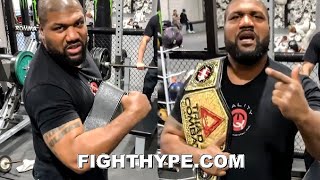 RAMPAGE JACKSON SENDS SHANNON BRIGGS A PUMPED MESSAGE PRESSES “MOST I EVER” WEIGHT TO “BEAT BOXERS” [upl. by Cordie35]