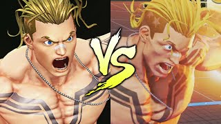 KOFAS vs SFV  Lukes Super Comparison [upl. by Fayina]