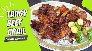 Tangy and Juicy Beef Grail Bihari Special Recipe [upl. by Nnahteb811]