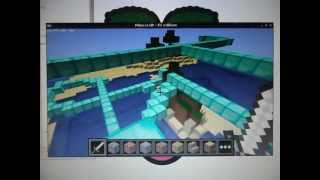 Raspberry Pi  Minecraft  Auto Bridge [upl. by Ailat]