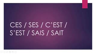 CES SES CEST SEST SAIS SAIT [upl. by Jami332]