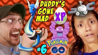 POKEMON GO SUSHI I SPIT on a GYM Lucky Egg XP amp Evolution Part 6 Gameplay w Duddy amp Lex FGTEEV [upl. by Loftus380]