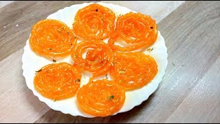 Instant Jalebi Recipe  Crispy Crunchy Juicy Jalebi  Home made Jalebi [upl. by Haelem]