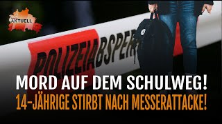 Mord auf dem Schulweg  14 jährige stirbt nach Messerattacke [upl. by Ayiotal]