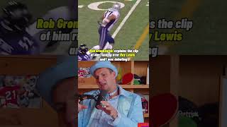 Gronk ran over Ray Lewis 😂 nfl shorts shortsyoutube youtubeshorts dudesondudes [upl. by Natasha]