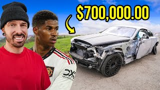 I BOUGHT MARCUS RASHFORDS WRECKED ROLLS ROYCE WRAITH [upl. by Aural]