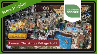 Lemax Christmas Village 2022 Store Display  Osdorp [upl. by Seilenna366]