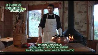 Tagliatelle alluovo con soppressa e rosmarino  Agriturismo Vedova  Valdobbiadene TV [upl. by Airahcaz230]