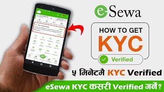 eSewa Kyc Verification Kasari Garne  How To Get KYC Verified On eSewa eSewa KYC Verification 2021 [upl. by Atsyrk133]