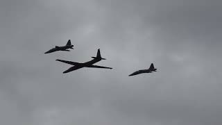 U2 Flying At Beale Air Force Base Airshow April 28 2018 [upl. by Akirret]