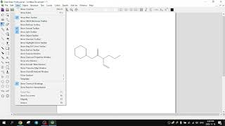 شرح برنامج chemdraw وكيفية الرسم عليه بدقة عالية [upl. by Orenid159]