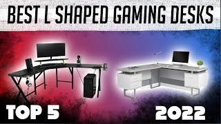 Best L Shaped Gaming desks in 2022  Top 5  Great for Gaming Setups [upl. by Emse]