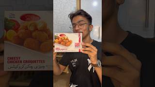 Trying cheesy chicken croquettes 😤 gone wrong  Janibhaivlogs trending shorts [upl. by Ardyaf]