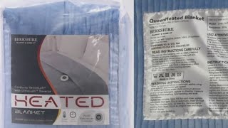 30000 electric blankets throws recalled over safety concerns [upl. by Spear291]