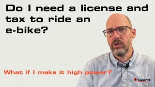 Do I need a license and tax to ride an ebike [upl. by Kathrine]