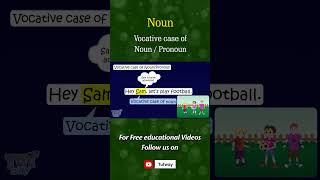 Noun  Vocative case of Noun  Pronoun  Concepts Examples  English Grammar  English shorts [upl. by Minor906]