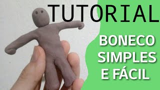 TUTORIAL como modelar um boneco de massinha [upl. by Chen433]