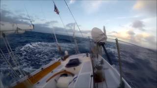 Cape Horn Windvane in Action [upl. by Jochbed847]