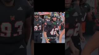 Bro does NOT fit on that team🤣❗️youtubeshorts footballshorts football highschoolfootball [upl. by Anirroc]