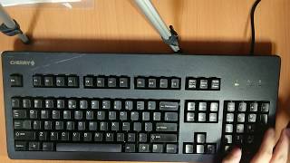 Cherry G803000 MX Blacks sound test [upl. by Nabalas563]