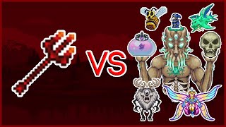 Terraria 1449  Inferno Fork vs ALL Bosses [upl. by Garik]