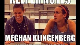 Keeper Notes WoSo  Meghan Klingenberg amp Whitney Engen [upl. by Lothaire3]