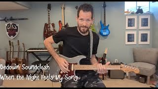 Bedouin Soundclash  When the Night Feels My Song Guitar Cover [upl. by Shep]