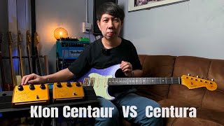 Klon Centaur VS Centura By Guitarcoach Shop [upl. by Marlena816]