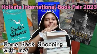 Explore Kolkata International Book Fair 2023 with meBook Haul booktube books [upl. by Agnot]