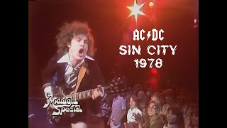 ACDC  Sin City  Live at The Midnight Special  1978 Tv Show Remastered [upl. by Kylah]