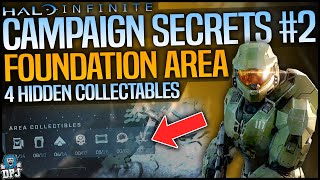 Halo Infinite Foundation ALL SECRET COLLECTABLES In 2nd MISSION  Skulls amp Audio Logs  Guide [upl. by Teuton]