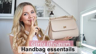 Whats in my Handbag 2021  bag essentials for women  Annas Style Dictionary [upl. by Ayek]