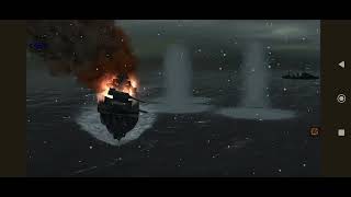 KMS Gneisenau and Scharnhorst vs HMS Renown and Escorts  Atlantic Fleet Gameplay [upl. by Hugues]