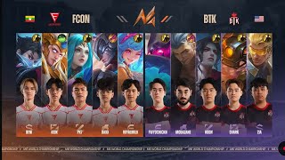 FCON VS BTK  WORLD CHAMPION M6 STAGE SWISS [upl. by Leahcimrej]