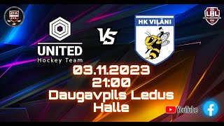 HK UNITED vs HK VIĻĀNI  DAHL 20232024 [upl. by Noissap]