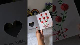 Bloom card 🏵️ shorts diy fyp [upl. by Wasserman]