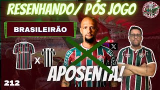 FLUMINENSE 0x1 FELIPE MELLO APOSENTA FDP  212 [upl. by Ilenay994]