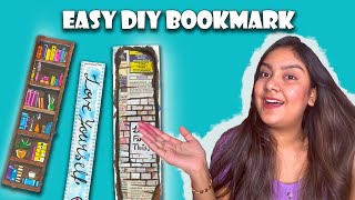 3 Easy DIY bookmark Ideas 💡 DIY Bookmarks  Craft Tutorial diy [upl. by Martell475]