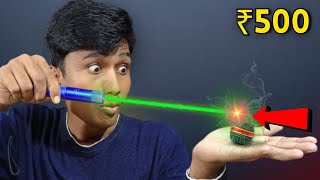 ₹50 vs ₹500 Laser Light  Most Powerful Laser Light [upl. by Betta]