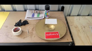 Cymbal Decal Test version 3 amp 4 [upl. by Ahcsas288]