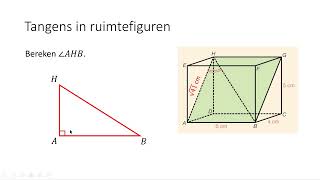 Tangens in ruimtefiguren 3 VMBOKGT [upl. by Hairim]