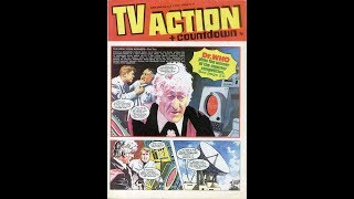 TV ACTION  Countdown comic 1972 Thunderbirds Doctor Who ufo [upl. by Fleming]