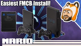 The Easiest Way to Install FreeMCBoot on a PS2 Using FreeDVDBoot  FMCB amp OPL Setup [upl. by Elpmid709]