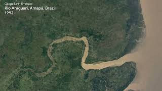 Rio Araguari Amapá Brazil  Earth Timelapse [upl. by Von165]