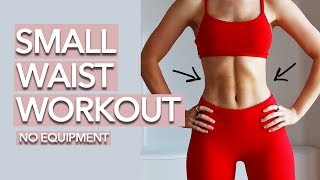 Small Waist Workout 10 Mins [upl. by Dreher]