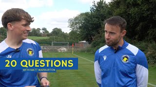 20 Questions with Matty Warburton 🤩 [upl. by Galven]