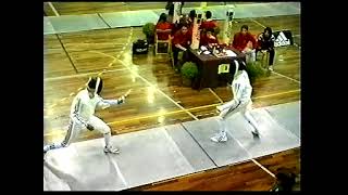 Obry FRA Vs Boris CUB Barcelona Mens Epee Year Unknown [upl. by Anirrehs]