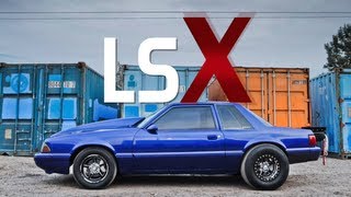 9 Sec Nitrous LSX Mustang Foxbody [upl. by Russel]