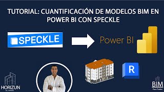 Tutorial Paso a Paso Cuantificación de Modelos BIM con Power BI y Speckle [upl. by Gujral]