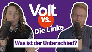 Volt vs Linke  Was ist der Unterschied Parteien im Vergleich [upl. by Elleiad903]